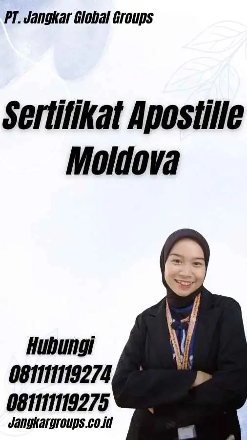 Sertifikat Apostille Moldova