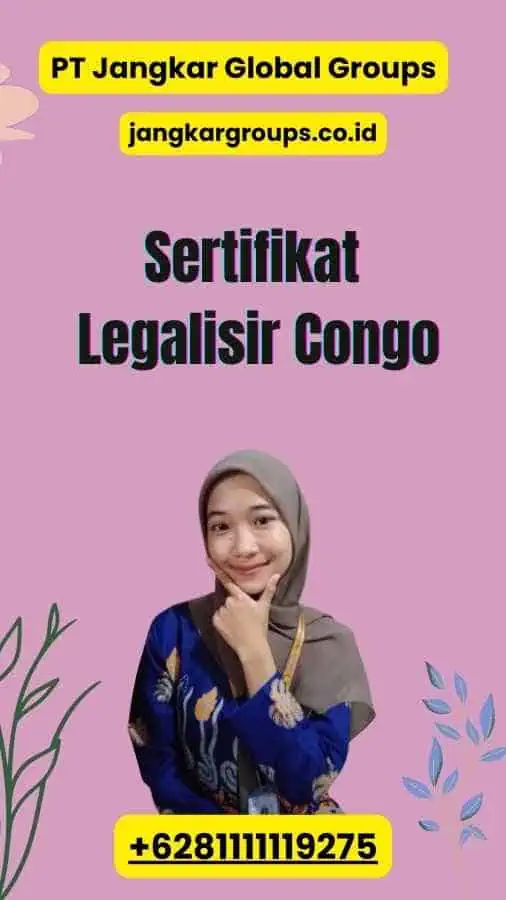 Sertifikat Legalisir Congo