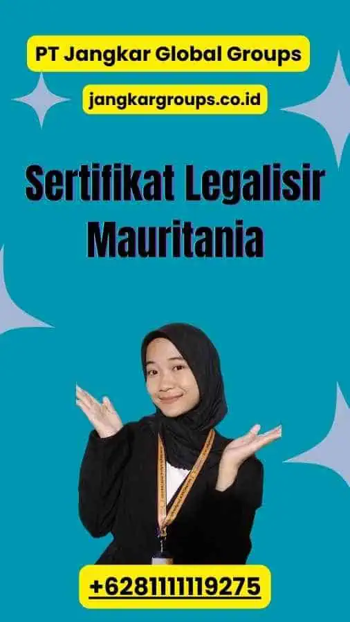 Sertifikat Legalisir Mauritania