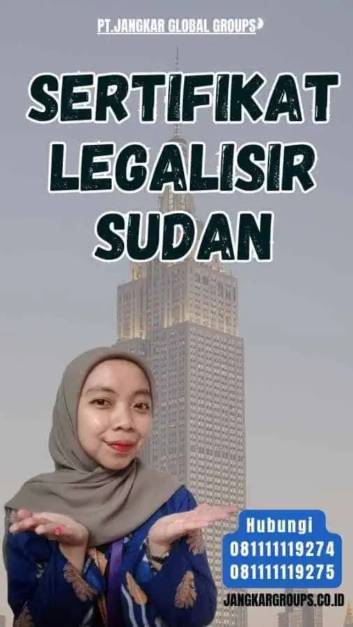 Sertifikat Legalisir Sudan