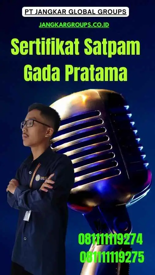 Sertifikat Satpam Gada Pratama