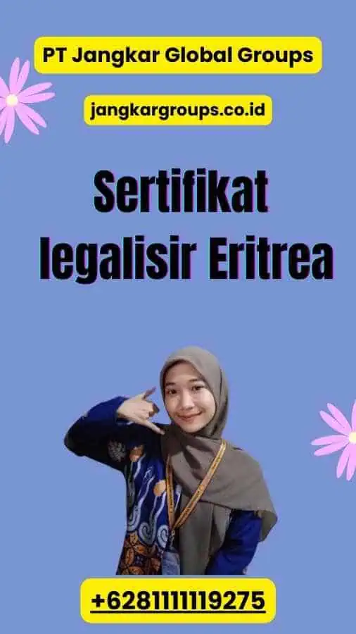 Sertifikat legalisir Eritrea