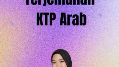 Terjemahan KTP Arab