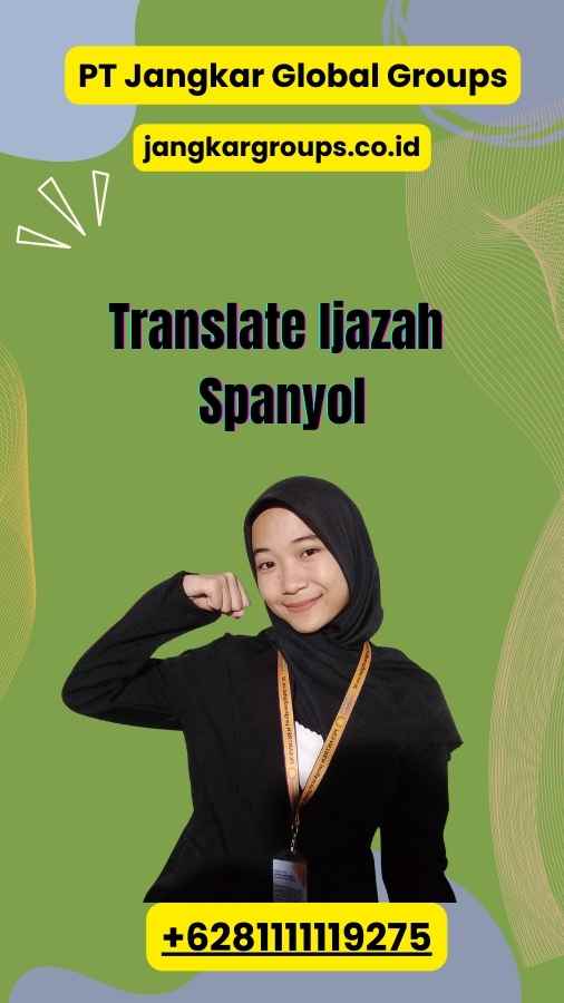 Translate Ijazah Spanyol