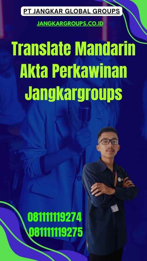 Translate Mandarin Akta Perkawinan Jangkargroups