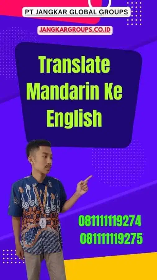 Translate Mandarin Ke English