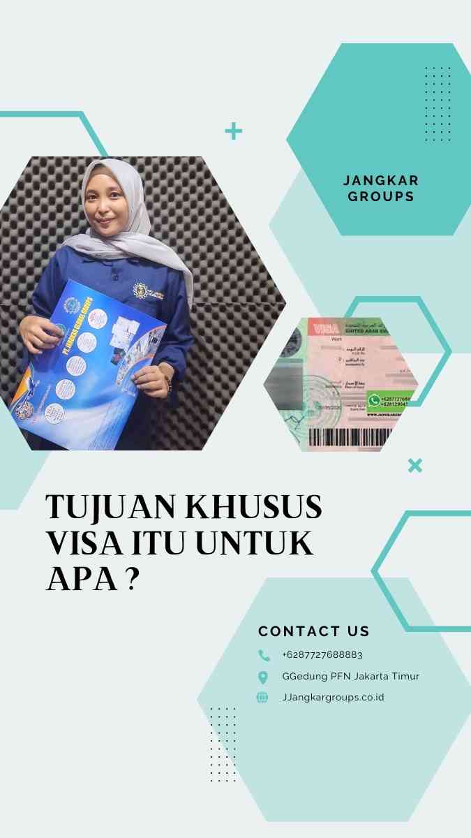 Tujuan Khusus Visa Itu Untuk Apa ?