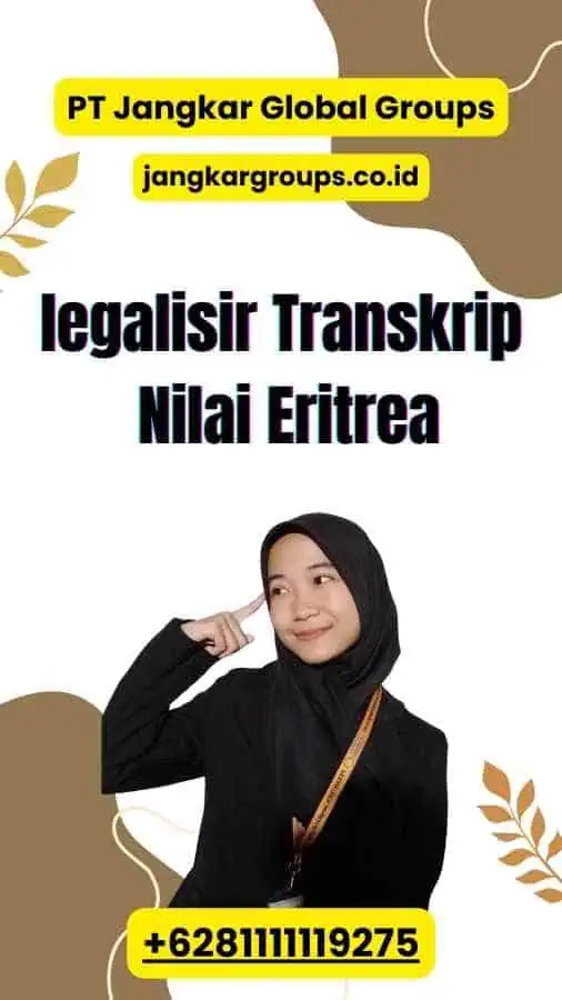 legalisir Transkrip Nilai Eritrea