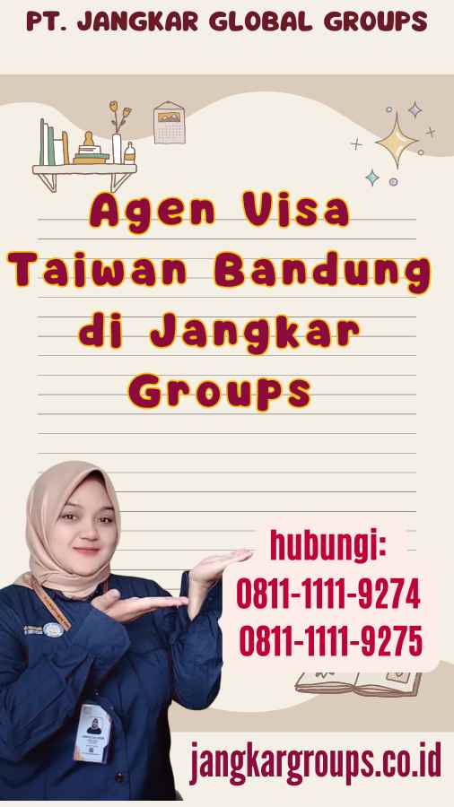 Agen Visa Taiwan Bandung di Jangkar Groups