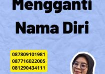 Alasan Mengganti Nama Diri