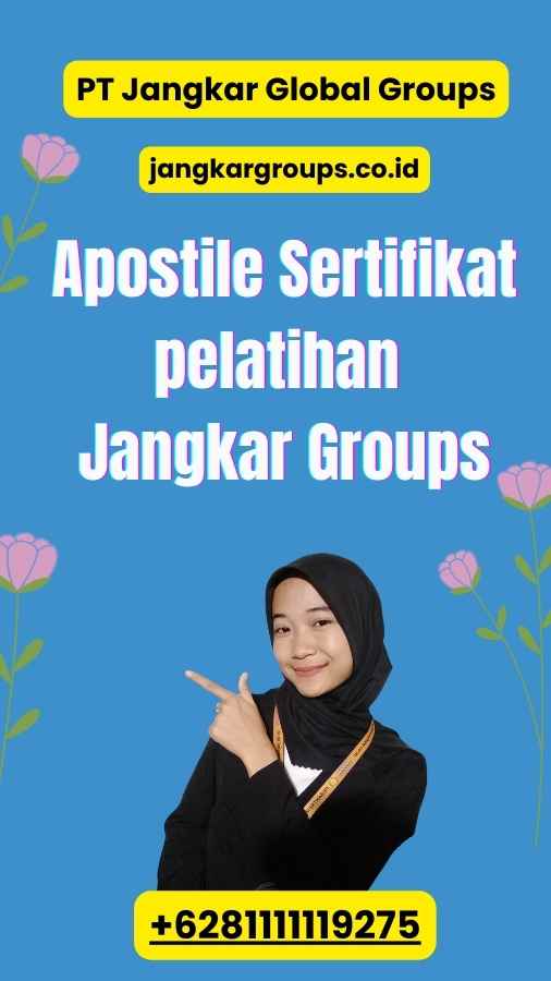 Apostile Sertifikat pelatihan Jangkar Groups