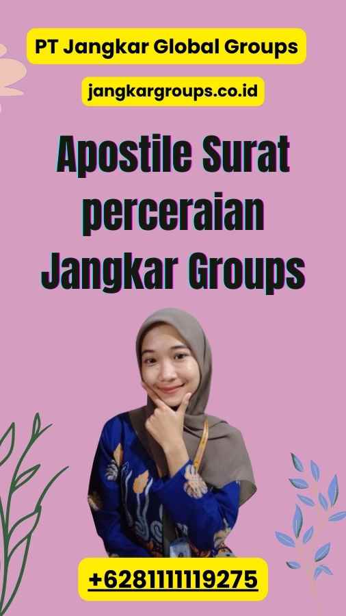 Apostile Surat perceraian Jangkar Groups