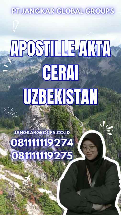 Apostille Akta Cerai Uzbekistan