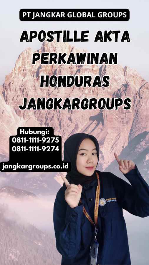 Apostille Akta Perkawinan Honduras Jangkargroups