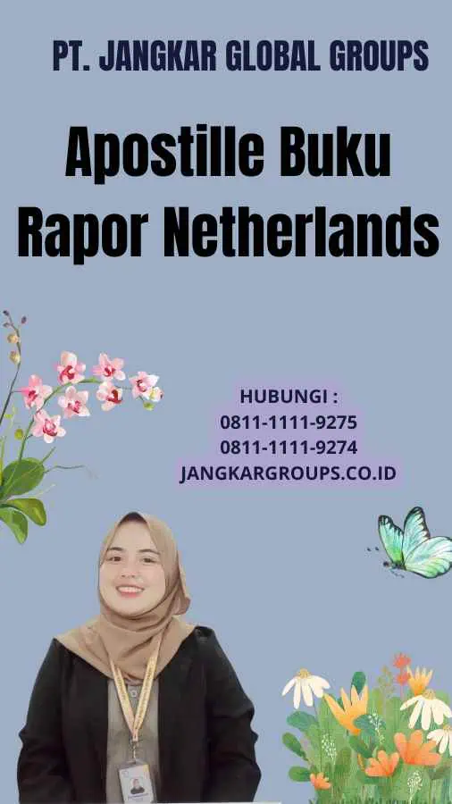 Apostille Buku Rapor Netherlands