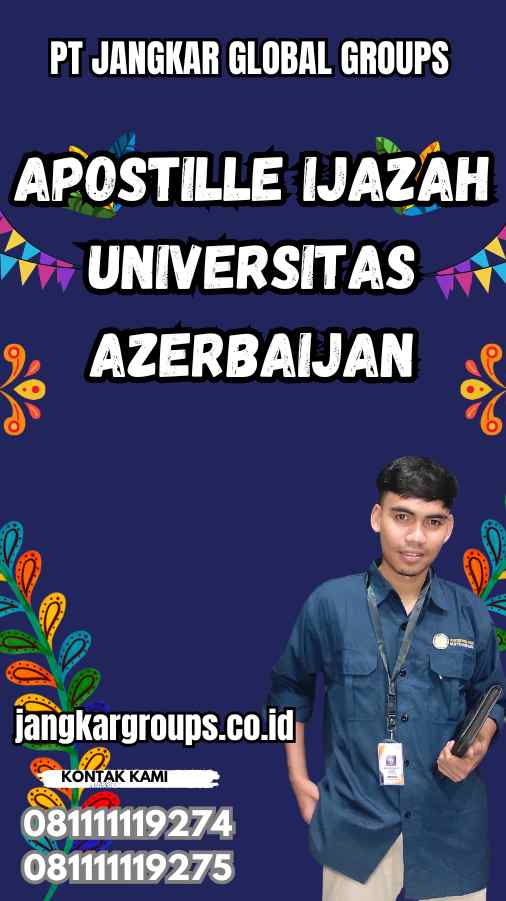 Apostille Ijazah universitas Azerbaijan