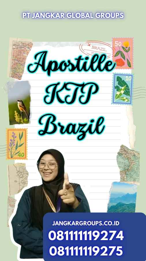 Apostille KTP Brazil