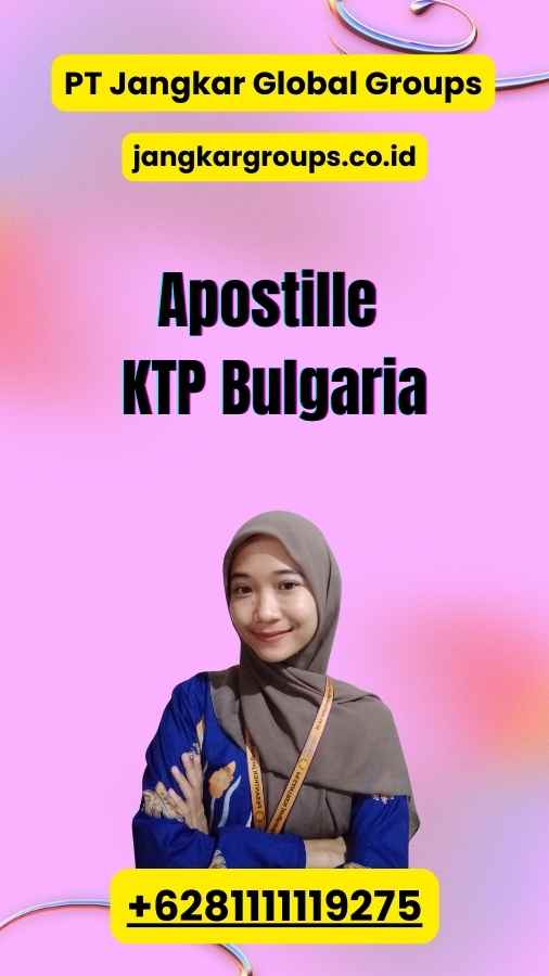 Apostille KTP Bulgaria