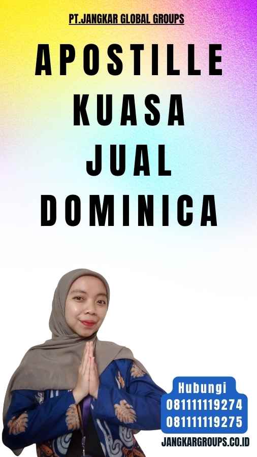 Apostille Kuasa Jual Dominica