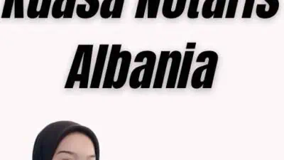 Apostille Kuasa Notaris Albania