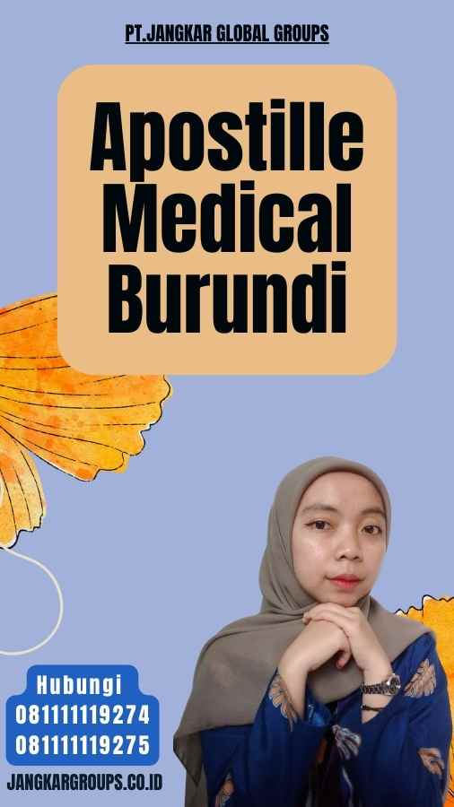 Apostille Medical Burundi