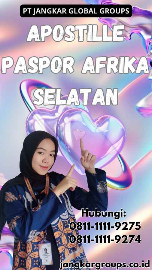 Apostille Paspor Afrika Selatan