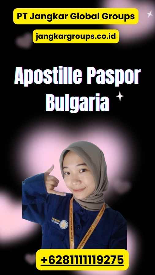 Apostille Paspor Bulgaria