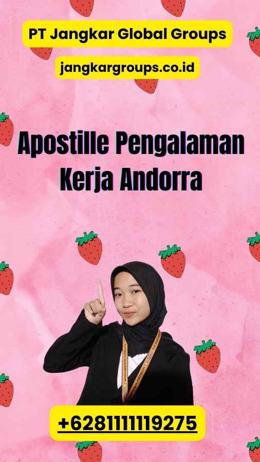 Apostille Pengalaman Kerja Andorra