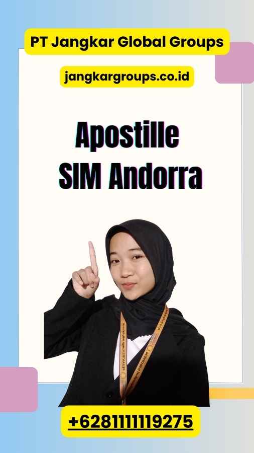 Apostille SIM Andorra