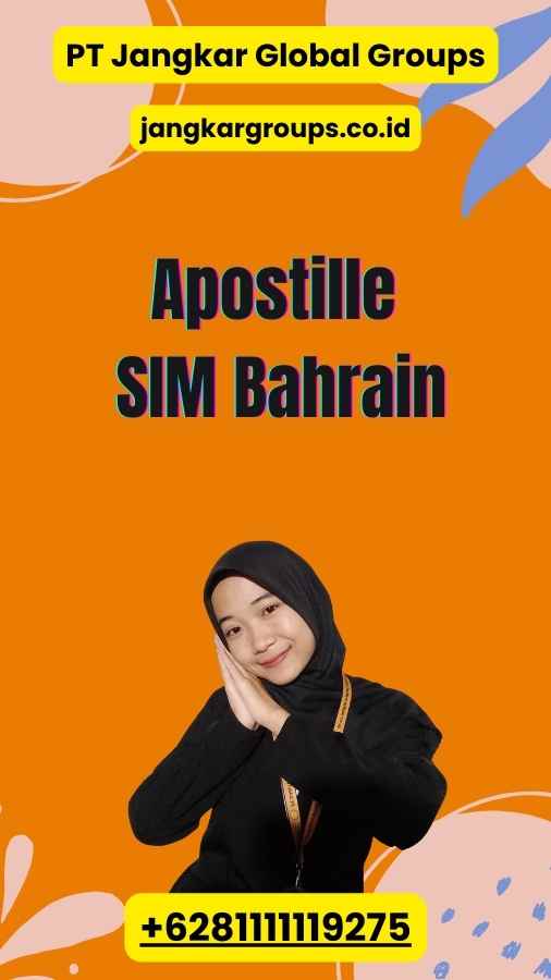 Apostille SIM Bahrain