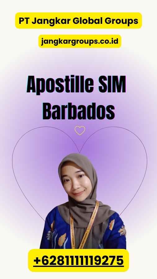 Apostille SIM Barbados