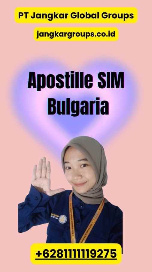 Apostille SIM Bulgaria