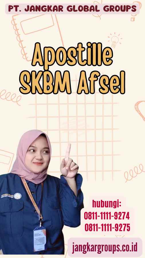 Apostille SKBM Afsel