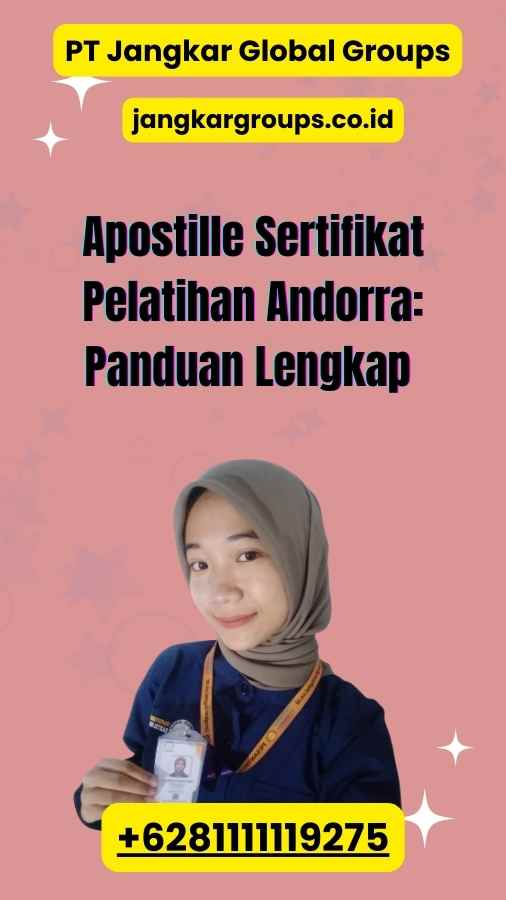 Apostille Sertifikat Pelatihan Andorra: Panduan Lengkap 