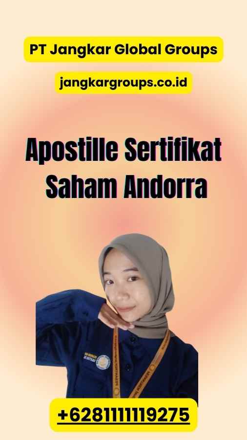 Apostille Sertifikat Saham Andorra