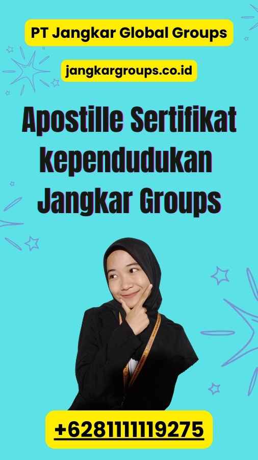 Apostille Sertifikat kependudukan Jangkar Groups