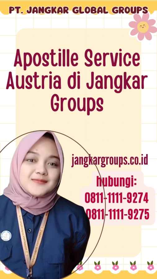 Apostille Service Austria di Jangkar Groups