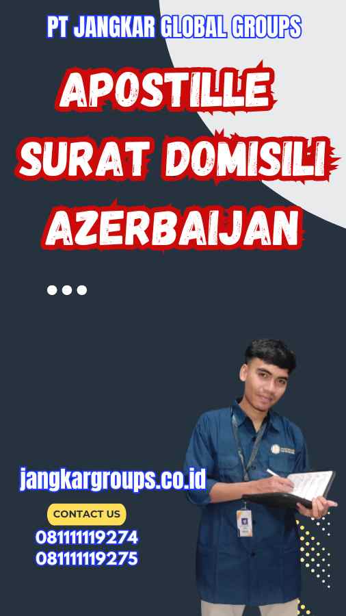 Apostille Surat Domisili Azerbaijan