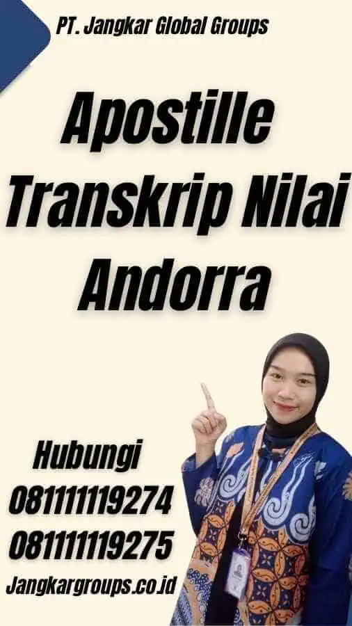 Apostille Transkrip Nilai Andorra