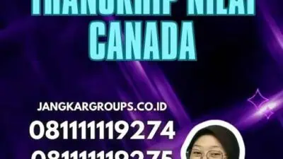 Apostille Transkrip Nilai Canada