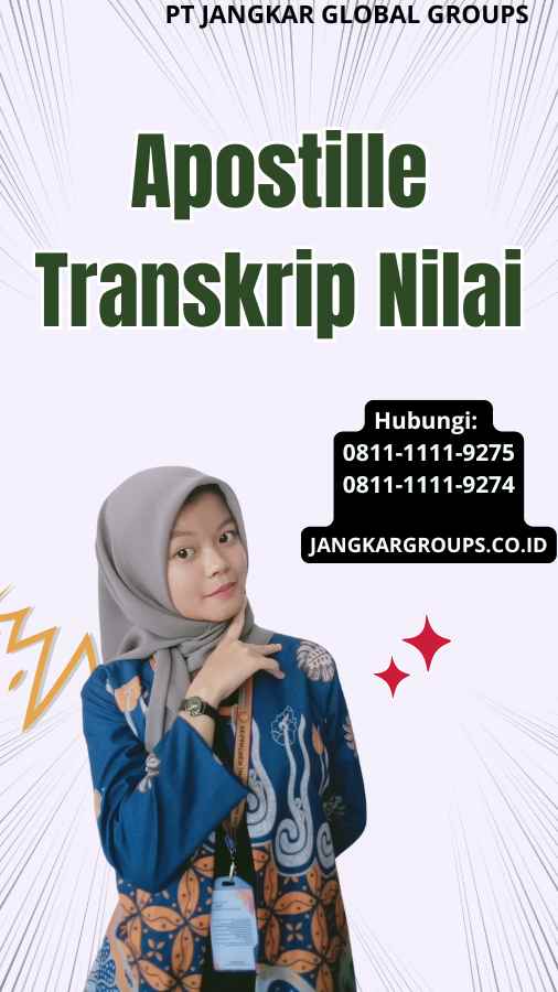 Apostille Transkrip Nilai