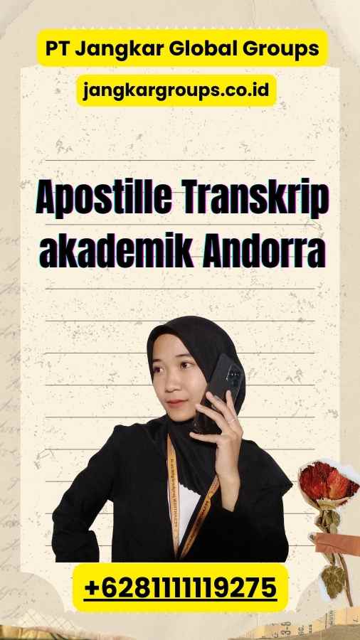 Apostille Transkrip akademik Andorra