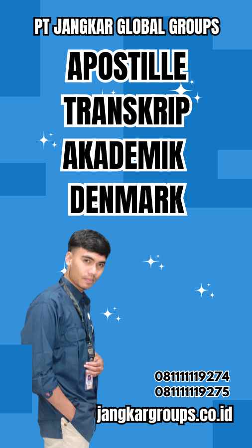 Apostille Transkrip akademik Denmark