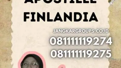 Aturan Baru Apostille Finlandia