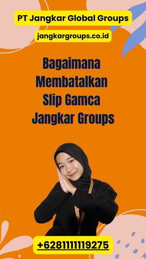 Bagaimana Membatalkan Slip Gamca Jangkar Groups