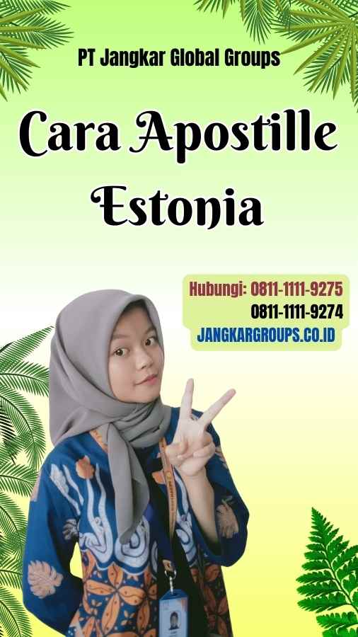 Cara Apostille Estonia