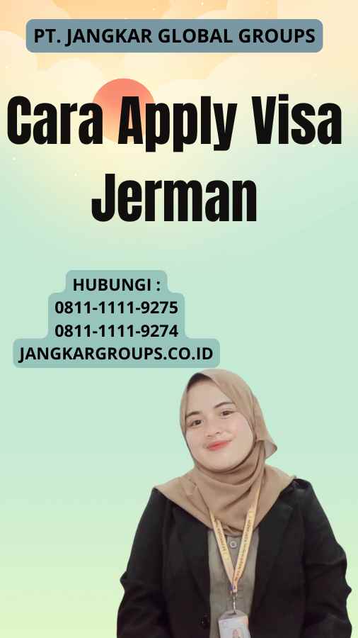 Cara Apply Visa Jerman