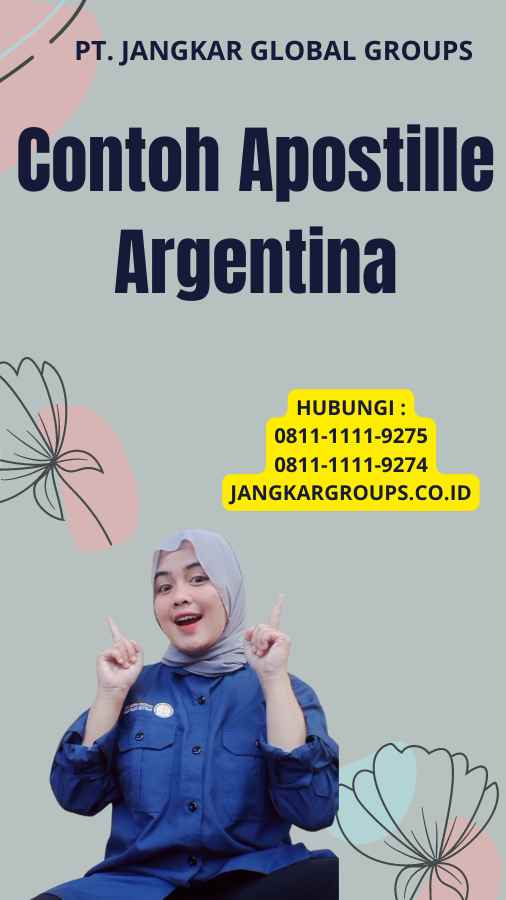 Contoh Apostille Argentina