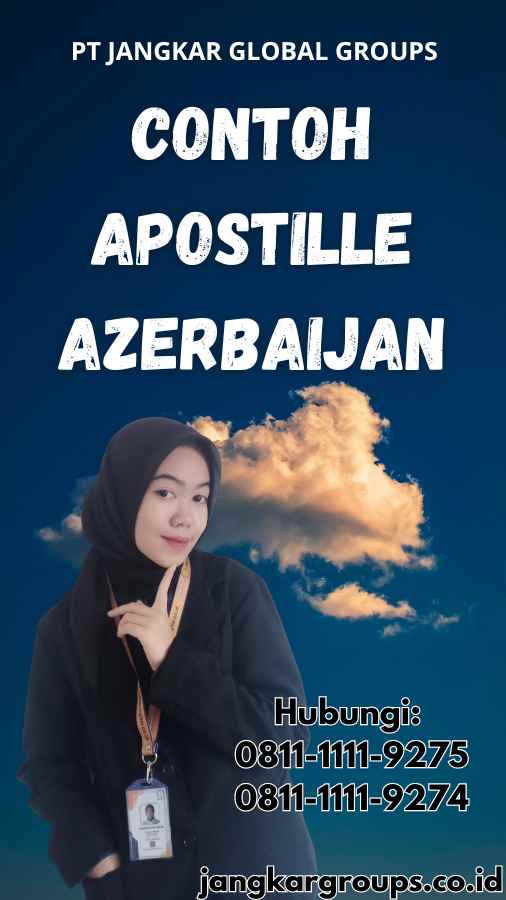 Contoh Apostille Azerbaijan