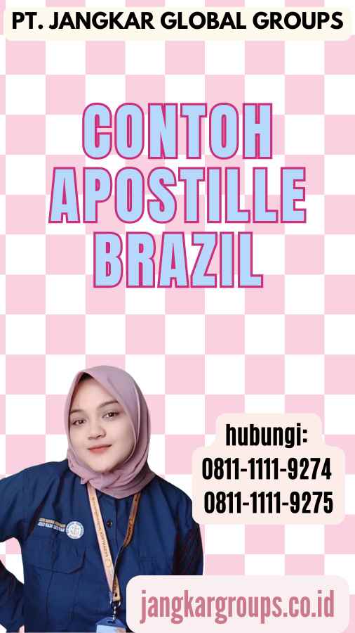 Contoh Apostille Brazil